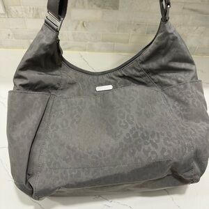 Baggallini Charcoal Hobo Bag